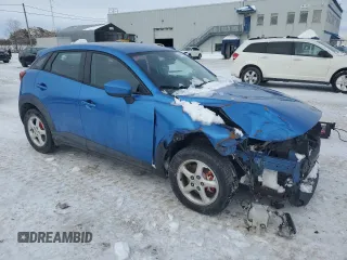 2016 Mazda CX-3 Sport z VIN JM1DKBB72G0124864, wystawiony jako Copart lot #44143535 z przebiegiem 136 750 mil mil oraz Szkoda całkowita • Salvage title. Historia ofert i sprzedaży dostępna na DreamBid. Obrazek 4.