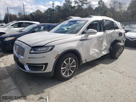 2019 Lincoln Nautilus Select with VIN 2LMPJ8K92KBL66484, listed as a Copart auction lot 37127203 with 29,958 mi miles. Bid and sale history available at carsss.com. Image 1.