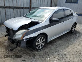 2012 Nissan Sentra SR with VIN 3N1AB6AP6CL623906, listed as a Copart auction lot 63805405 with 123,260 mi miles and Salvage title. Bid and sale history available at DreamBid. Image 1.