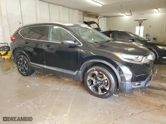 2018 Honda CR-V Touring with VIN 7FARW2H99JE025314, listed as a Copart auction lot 49236785 with 100,652 mi miles and Clean Title. Bid and sale history available at carsss.com. Image 4.