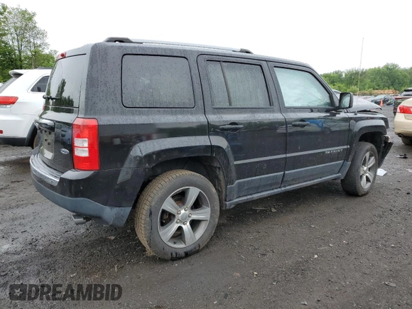 2016 Jeep Patriot High Altitude with VIN 1C4NJRFB1GD523644, listed as a Copart auction lot 58668995 with 77,179 mi miles and Salvage title. Bid and sale history available at DreamBid. Image 3.