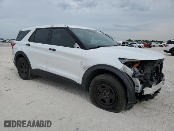 2021 Ford Police Interceptor Utility z VIN 1FM5K8AW4MNA01237, wystawiony jako Copart lot #48664315 z przebiegiem Nie podano mil oraz Nie do naprawy. Historia ofert i sprzedaży dostępna na DreamBid. Obrazek 4.