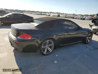 2007 BMW 6 Series M6 with VIN WBSEK93597CY78829, listed as a Copart auction lot 76952864 with 76,175 mi miles and Clean Title. Bid and sale history available at carsss.com. Image 3.
