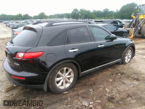 2006 Infiniti FX with VIN JNRAS08W86X209378, listed as a IAAI auction lot 42385005 with 240,285 mi miles and . Bid and sale history available at DreamBid. Image 4.