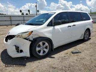2014 Toyota Sienna L with VIN 5TDZK3DCXES463632, listed as a Copart auction lot 69957284 with 206,250 mi miles and Salvage Title. Bid and sale history available at carsss.com. Image 1.