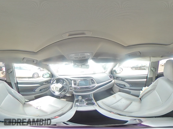 2017 Toyota Highlander XLE with VIN 5TDJZRFH8HS425504, listed as a Copart auction lot 59819625 with 149,287 mi miles and Salvage title. Bid and sale history available at DreamBid. Image 15.