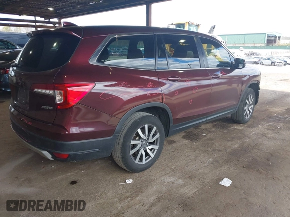 2020 Honda Pilot EX z VIN 5FNYF6H34LB021295, wystawiony jako IAAI lot #42051719 z przebiegiem 89 277 mil mil oraz . Historia ofert i sprzedaży dostępna na DreamBid. Obrazek 4.