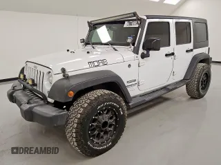 2017 Jeep Wrangler Unlimited Sport with VIN 1C4BJWDG8HL521817, listed as a Copart auction lot 64774905 with 114,851 mi miles and Clean title. Bid and sale history available at DreamBid. Image 1.