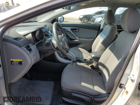 2015 Hyundai Elantra SE с VIN 5NPDH4AEXFH572829, выставлен на аукционе Copart как лот 54876855 с пробегом 151 475 миль миль и Списание • Salvage title. История ставок и продаж доступна на DreamBid. Изображение 7.