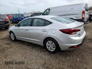 2019 Hyundai Elantra SE with VIN 5NPD74LF2KH430395, listed as a Copart auction lot 50257315 with 53,487 mi miles and Salvage Title. Bid and sale history available at DreamBid. Image 2.