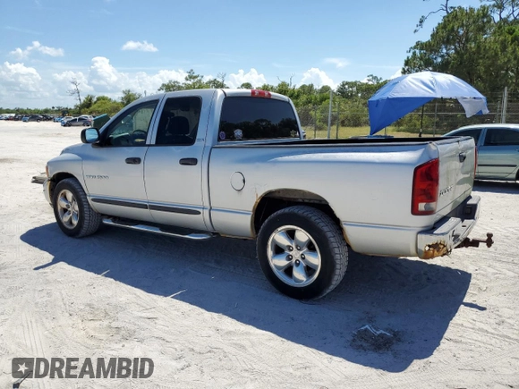 2002 Dodge 1500 with VIN 1D7HA18N82S663397, listed as a Copart auction lot 61227025 with 201,914 mi miles and Clean title. Bid and sale history available at DreamBid. Image 2.