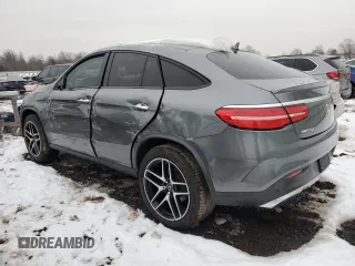2017 Mercedes-Benz GLE 43 AMG с VIN 4JGED6EB3HA080600, выставлен на аукционе Copart как лот 44326635 с пробегом 65 497 миль миль и Списание • Salvage title. История ставок и продаж доступна на DreamBid. Изображение 2.