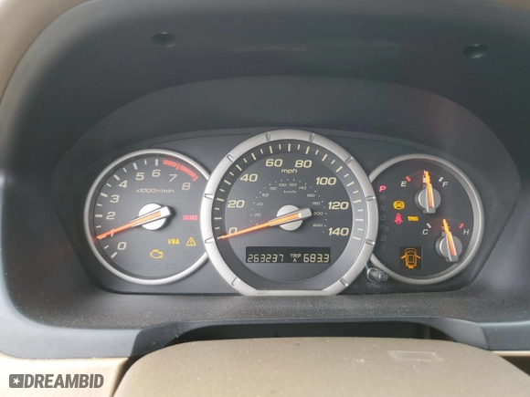 2008 Honda Pilot VP with VIN 5FNYF28278B003879, listed as a Copart auction lot 81359374 with 263,237 mi miles and Salvage Title. Bid and sale history available at carsss.com. Image 9.