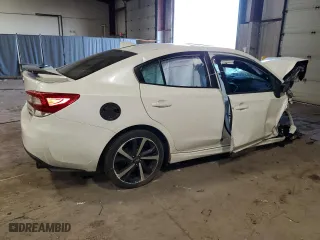 2022 Subaru Impreza Sport with VIN 4S3GKAM61N3608354, listed as a Copart auction lot 75722374 with 0 mi miles and Salvage Title. Bid and sale history available at carsss.com. Image 3.
