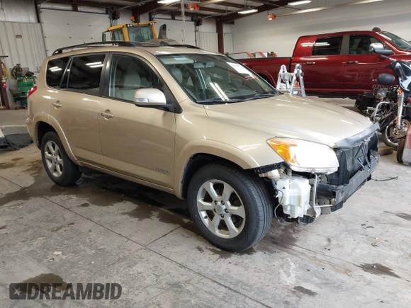 2010 Toyota RAV4 Ltd with VIN JTMDK4DVXAD015429, listed as a IAAI auction lot 41590833 with 1 mi miles. Bid and sale history available at carsss.com. Image 1.