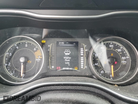2020 Jeep Cherokee Latitude Plus with VIN 1C4PJLLB2LD528551, listed as a Copart auction lot 53190595 with 89,188 mi miles and Salvage title. Bid and sale history available at DreamBid. Image 9.