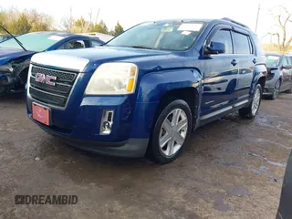 2010 GMC Terrain SLE-2 with VIN 2CTALDEW0A6277941, listed as a IAAI auction lot 41199762 with 120,477 mi miles and . Bid and sale history available at DreamBid. Image 2.