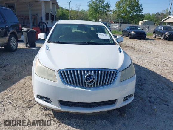 2010 Buick LaCrosse CXL with VIN 1G4GC5EG9AF163121, listed as a IAAI auction lot 41983396 with 2,506,371 mi miles and . Bid and sale history available at DreamBid. Image 6.