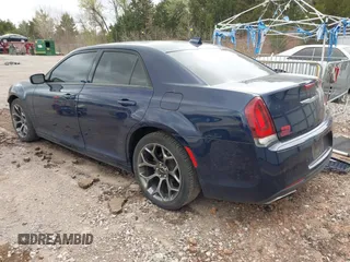 2015 Chrysler 300 with VIN 2C3CCABG8FH746757, listed as a IAAI auction lot 41911890 with 144,973 mi miles. Bid and sale history available at carsss.com. Image 3.