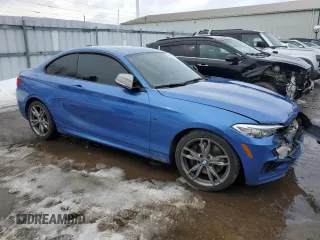 2016 BMW 2 Series M235i xDrive with VIN WBA1J9C54GV696692, listed as a Copart auction lot 44494055 with 0 mi miles and Clean Title. Bid and sale history available at carsss.com. Image 4.