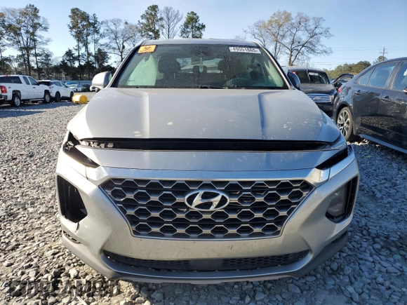 2020 Hyundai Santa Fe SE with VIN 5NMS23AD1LH257582, listed as a Copart auction lot 49551865 with 101,380 mi miles and Salvage Title. Bid and sale history available at carsss.com. Image 5.