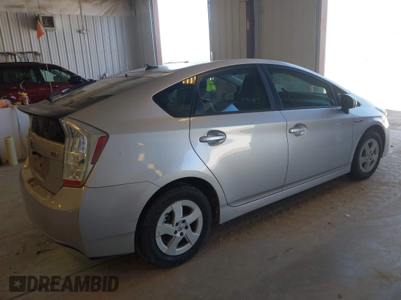 2010 Toyota Prius II with VIN JTDKN3DU4A1276248, listed as a IAAI auction lot 42088760 with 203,783 mi miles. Bid and sale history available at carsss.com. Image 4.