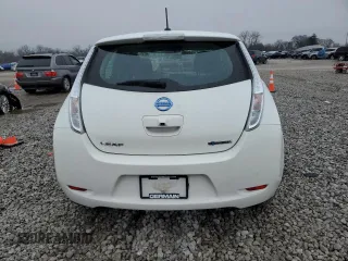 2017 Nissan LEAF SL with VIN 1N4BZ0CP5HC308644, listed as a Copart auction lot 83666314 with 35,859 mi miles and Salvage Title. Bid and sale history available at carsss.com. Image 6.