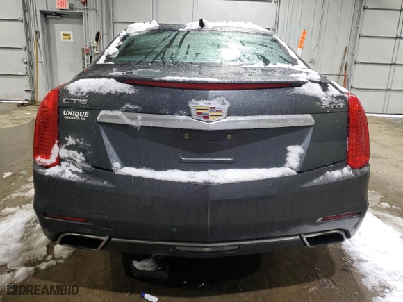 2016 Cadillac CTS Sedan RWD with VIN 1G6AP5SXXG0123356, listed as a Copart auction lot 43996275 with 81,381 mi miles and Salvage Title. Bid and sale history available at carsss.com. Image 6.