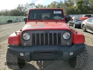 2018 Jeep Wrangler JK Unlimited Sport S with VIN 1C4BJWDG2JL873720, listed as a Copart auction lot 80321214 with 52,337 mi miles and Non Repairable. Bid and sale history available at carsss.com. Image 5.