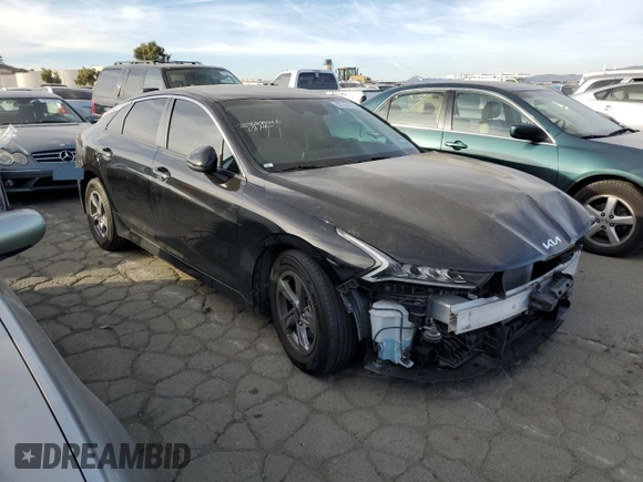 2022 Kia K5 LXS with VIN 5XXG14J29NG162931, listed as a Copart auction lot 80546153 with 43,734 mi miles and Salvage Title. Bid and sale history available at carsss.com. Image 4.