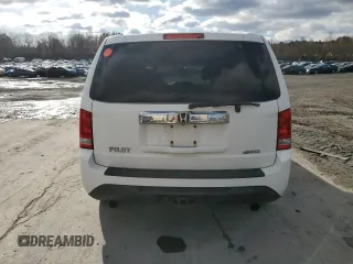 2015 Honda Pilot LX with VIN 5FNYF4H22FB068986, listed as a Copart auction lot 51089125 with 176,794 mi miles and Salvage Title. Bid and sale history available at carsss.com. Image 6.