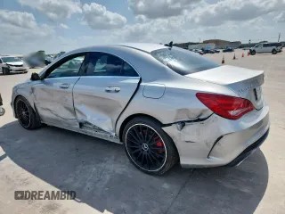 2014 Mercedes-Benz CLA 45 AMG with VIN WDDSJ5CB5EN082095, listed as a Copart auction lot 61476765 with 85,129 mi miles and Salvage title. Bid and sale history available at DreamBid. Image 2.