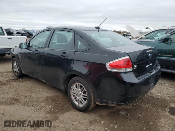2008 Ford Focus SE with VIN 1FAHP35N98W244782, listed as a Copart auction lot 50987485 with 163,350 mi miles and Salvage Title. Bid and sale history available at carsss.com. Image 2.