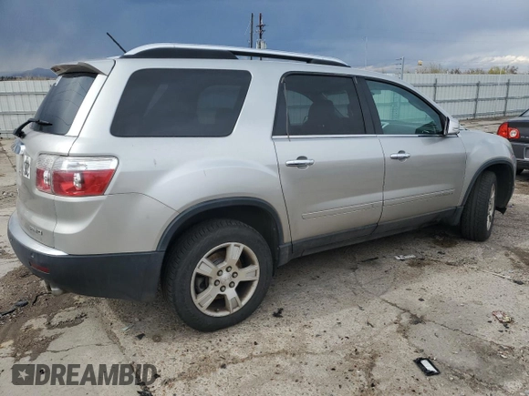 2008 GMC Acadia SLT1 with VIN 1GKEV23788J170550, listed as a Copart auction lot 51582665 with 160,594 mi miles and Clean Title. Bid and sale history available at DreamBid. Image 3.