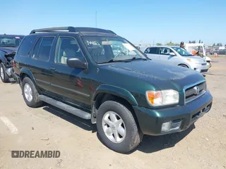 2002 Nissan Pathfinder SE z VIN JN8DR09Y62W732119, wystawiony jako IAAI lot #42157327 z przebiegiem 201 586 mil mil oraz . Historia ofert i sprzedaży dostępna na DreamBid. Obrazek 1.