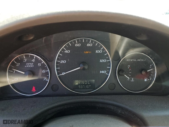 2006 Chevrolet Malibu Maxx LT with VIN 1G1ZT63896F183044, listed as a Copart auction lot 71629134 with 93,715 mi miles and Clean Title. Bid and sale history available at carsss.com. Image 9.