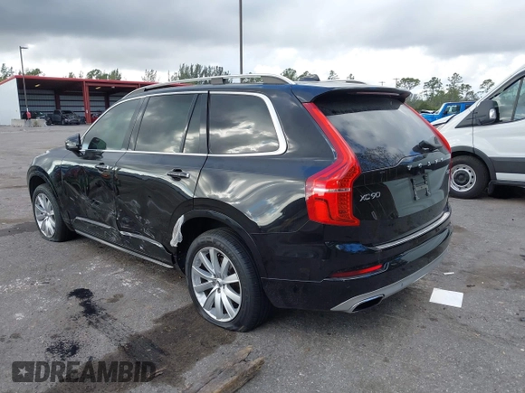 2017 Volvo XC90 Momentum with VIN YV4A22PK7H1110760, listed as a IAAI auction lot 41528500 with 97,610 mi miles. Bid and sale history available at carsss.com. Image 3.
