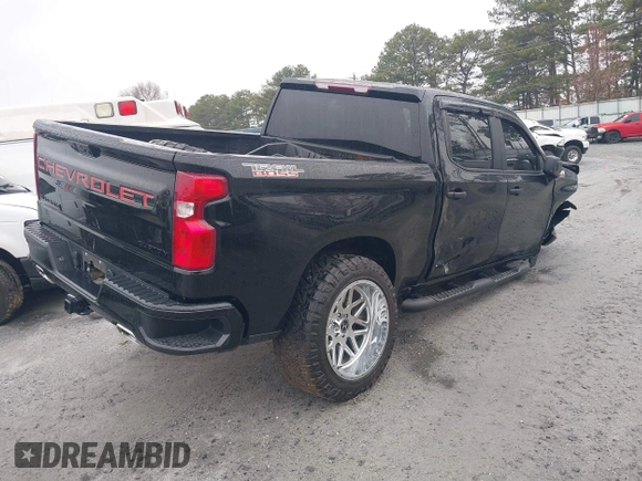 2022 Chevrolet Silverado 1500 Custom Trail Boss with VIN 3GCUDCET3NG657260, listed as a IAAI auction lot 40961987 with 51,631 mi miles and . Bid and sale history available at DreamBid. Image 4.