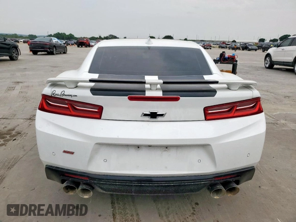 2018 Chevrolet Camaro 2SS with VIN 1G1FH1R77J0126746, listed as a Copart auction lot 57275265 with 87,593 mi miles and Salvage title. Bid and sale history available at DreamBid. Image 6.