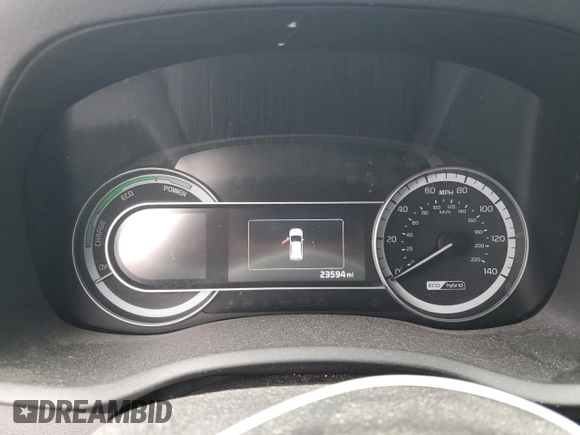 2018 Kia Niro LX with VIN KNDCB3LCXJ5207059, listed as a Copart auction lot 52720475 with 23,594 mi miles and Salvage Title. Bid and sale history available at carsss.com. Image 9.