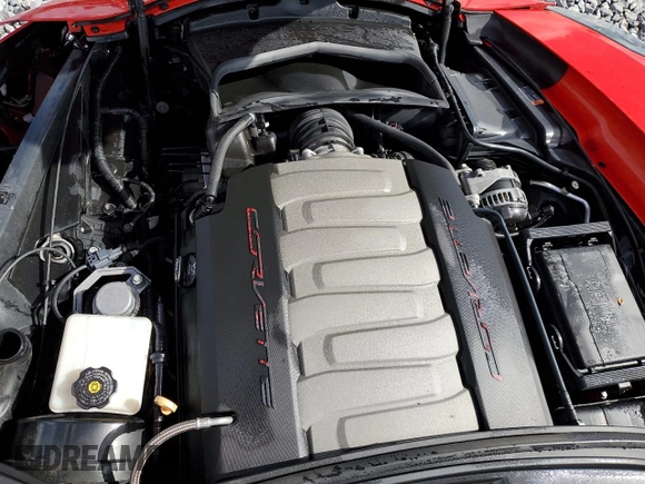 2016 Chevrolet Corvette 1LT with VIN 1G1YB2D72G5122350, listed as a Copart auction lot 54507735 with Not provided miles and Salvage title. Bid and sale history available at DreamBid. Image 11.