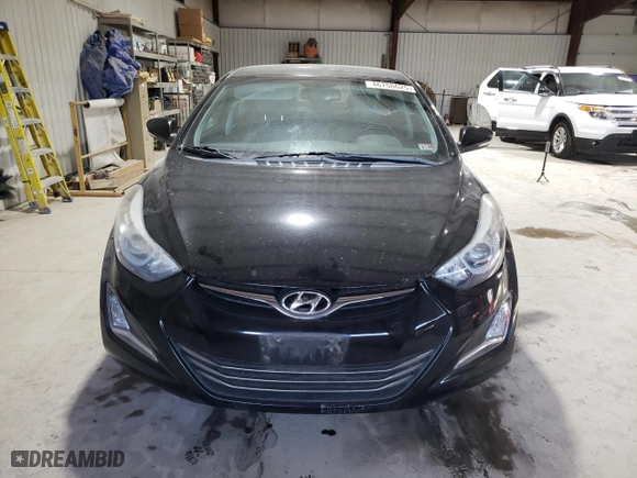 2014 Hyundai Elantra SE with VIN 5NPDH4AE1EH534789, listed as a Copart auction lot 46750625 with 165,380 mi miles and Clean Title. Bid and sale history available at carsss.com. Image 5.