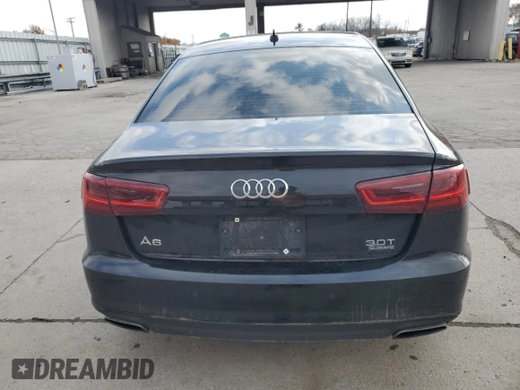 2018 Audi A6 Sport with VIN WAUF3AFC0JN078532, listed as a Copart auction lot 79159564 with 81,931 mi miles and Salvage Title. Bid and sale history available at carsss.com. Image 6.
