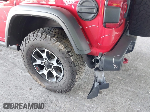 2021 Jeep Wrangler Unlimited Rubicon z VIN 1C4HJXFG8MW785318, wystawiony jako IAAI lot #42118969 z przebiegiem 61 572 mil mil oraz . Historia ofert i sprzedaży dostępna na DreamBid. Obrazek 17.