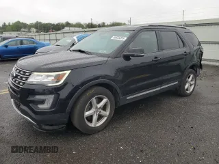 2017 Ford Explorer XLT z VIN 1FM5K8D89HGC98108, wystawiony jako Copart lot #55655395 z przebiegiem 57 921 mil mil oraz Szkoda całkowita • Salvage title. Historia ofert i sprzedaży dostępna na DreamBid. Obrazek 1.