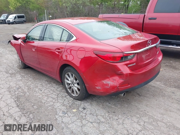 2014 Mazda 6 i Touring with VIN JM1GJ1V69E1161978, listed as a IAAI auction lot 42166649 with 127,287 mi miles. Bid and sale history available at carsss.com. Image 3.