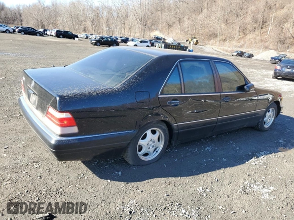 1998 Mercedes-Benz S-Class with VIN WDBGA51G9WA389890, listed as a Copart auction lot 49000145 with 0 mi miles and Clean Title. Bid and sale history available at carsss.com. Image 3.
