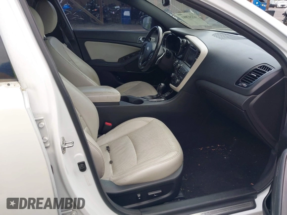 2013 Kia Optima SX with VIN 5XXGR4A63DG192937, listed as a IAAI auction lot 42247881 with 114,837 mi miles and . Bid and sale history available at DreamBid. Image 5.