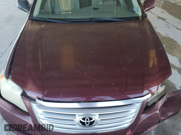 2008 Toyota Avalon XL with VIN 4T1BK36B58U302204, listed as a Copart auction lot 44815455 with 204,531 mi miles and Salvage Title. Bid and sale history available at carsss.com. Image 11.