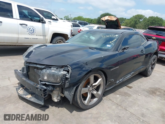 2012 Chevrolet Camaro 1LT with VIN 2G1FB1E34C9142268, listed as a IAAI auction lot 42363739 with 115,997 mi miles and . Bid and sale history available at DreamBid. Image 2.